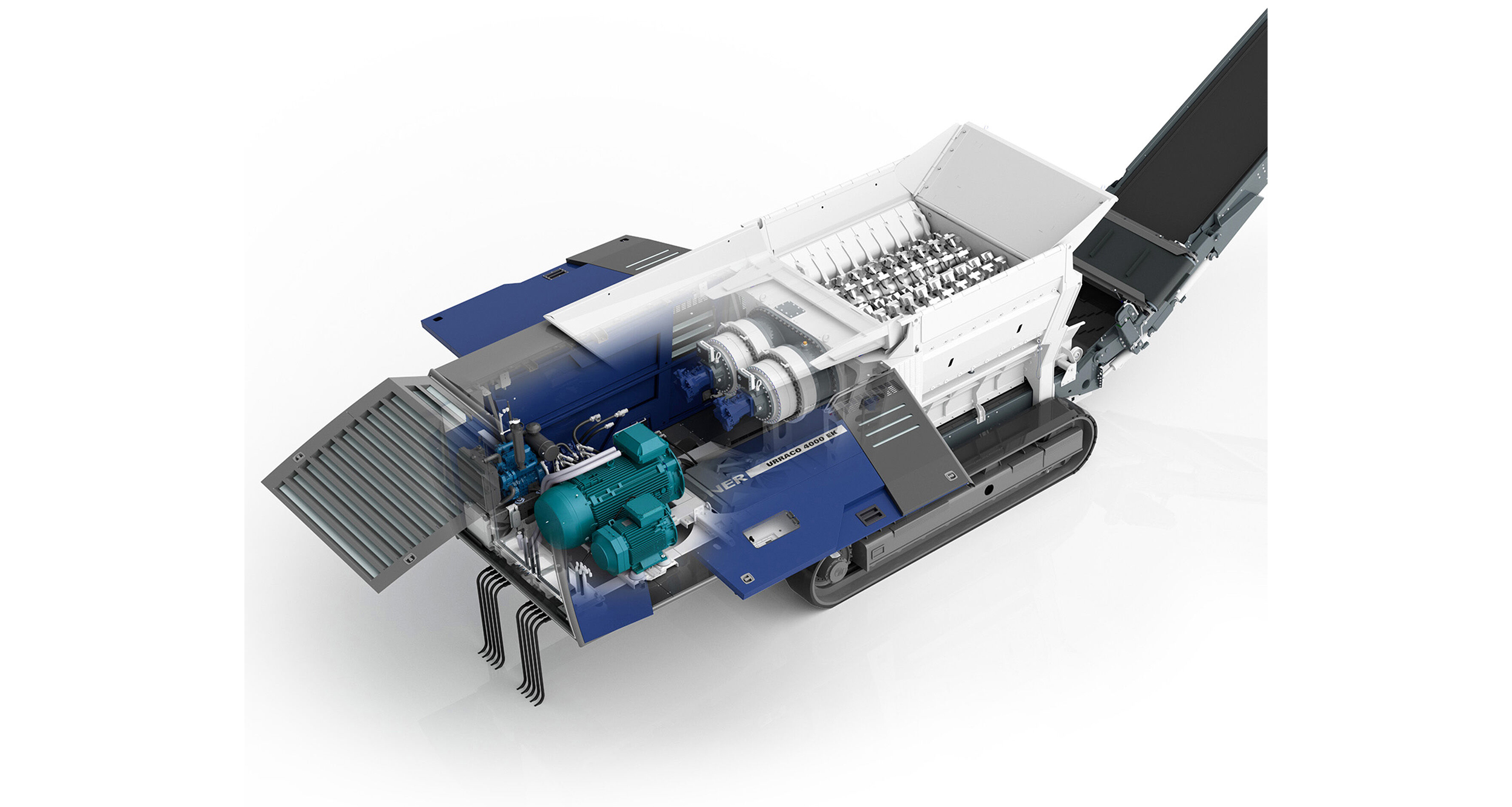 Mobilni šreder URRACO 4000